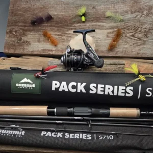 Twitch Big Game – 7'10" Spinning Rod 4 Piece is the ultimate travel-friendly spinning rod designed for anglers who refuse to compromise on performance with a Medium Plus action and sensitive tip.