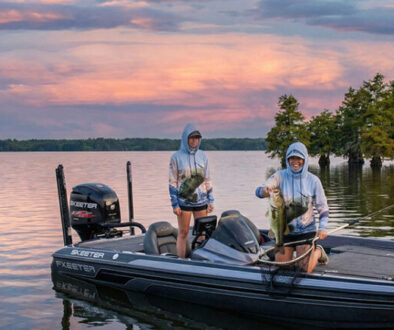 Fly Fishing for Bass on Santee Cooper Lakes South Carolina with tactics, flies, seasons, and gear for cypress filled southern water, Saltwater on the Fly.