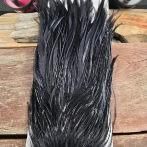 Ewing Hackle Bomber Saddle Black, Saltwater on the Fly.