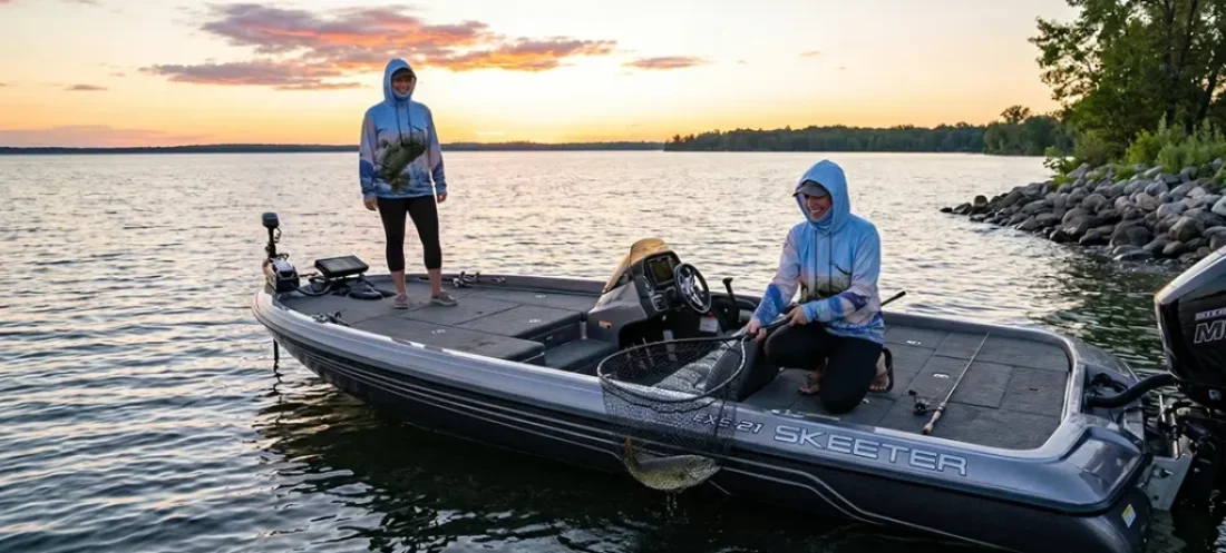 Conventional Tackle Fishing Mille Lacs Lake, saltwater on the fly.