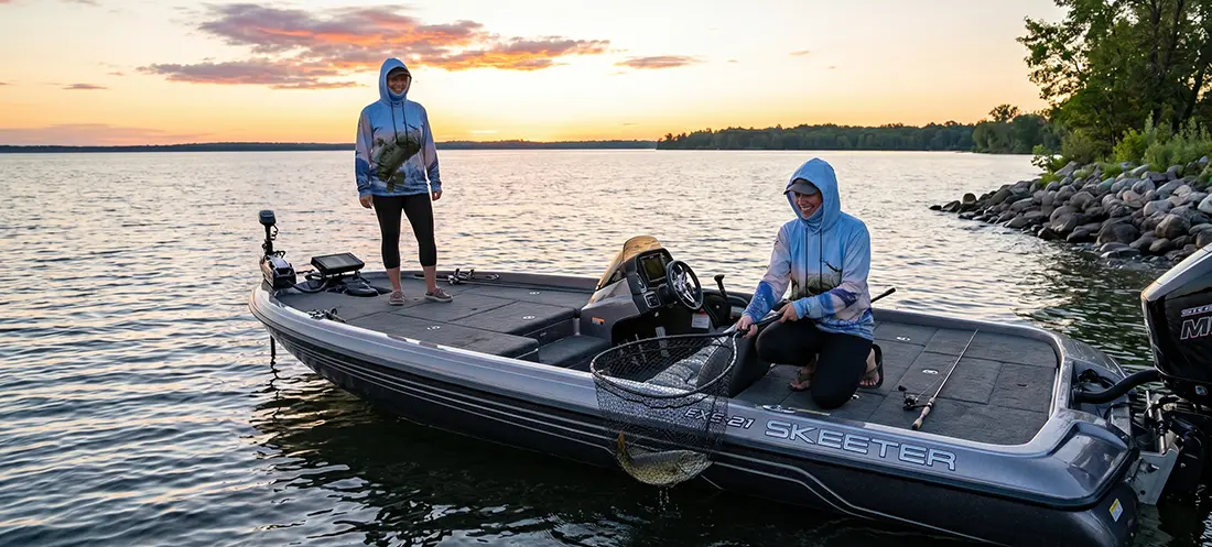 Conventional Tackle Fishing Mille Lacs Lake, saltwater on the fly.