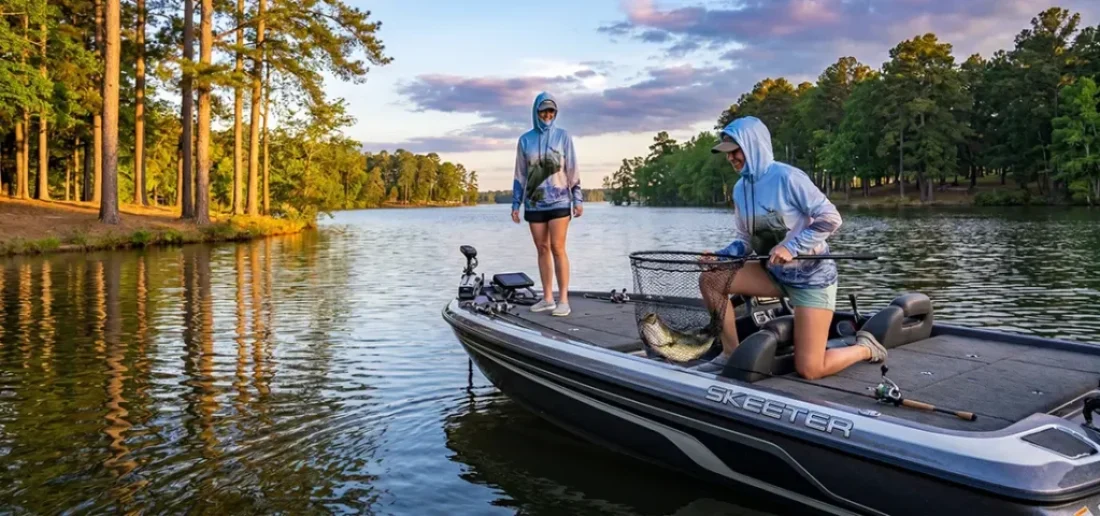 Conventional Tackle Fishing at Buggs Island Lake, Saltwater on the fly