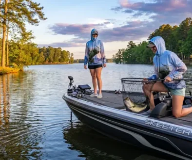 Conventional Tackle Fishing at Buggs Island Lake, Saltwater on the fly