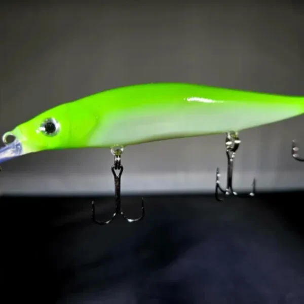 Fl. Chartreuse 110+1 Suspending Jerkbait