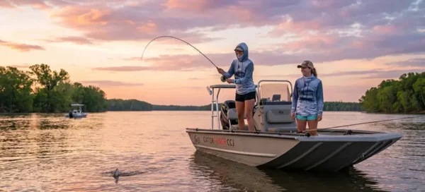 Fly fishing the tidal James River puts striped bass, red drum, largemouth bass, and speckled trout on the end of your line — if you know where to look. Here's a complete section-by-section breakdown of the best access points from Richmond to the Chesapeake Bay.