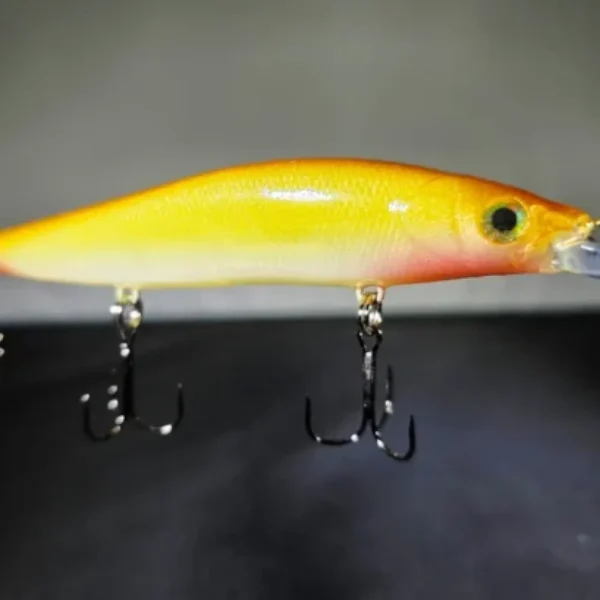 Hot Belly Yellow Shad 110+1 Suspending Jerkbait