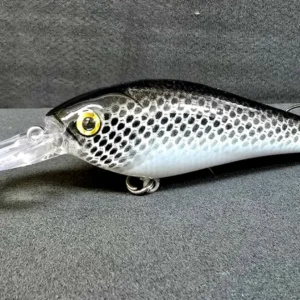 Black Crappie Lipped 3.75 Crankbait, Saltwater on the Fly.