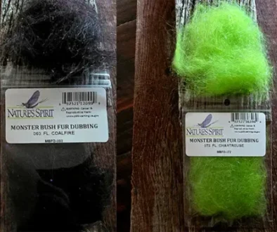What Is Monster Bush Fur? Monster Bush Fur is a coarse, long-fiber synthetic fur designed for tying large, high-movement flies. It's most commonly used in saltwater patterns, pike flies, musky streamers, and big predator rigs where profile and water displacement matter more than delicacy. The fibers are thick enough to hold shape but fine enough to breathe and pulse in the current. That movement — that's the whole game. A fly that doesn't move isn't a fly. It's a costume.