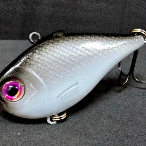 Silver Shiner 60mm Lipless Crankbait, Saltwater on the Fly