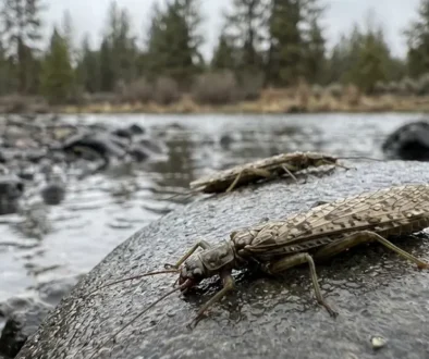Salem to the Metolius to Maupin — rattlesnakes on the basalt and salmonflies in the willows. Deschutes Canyon Stone and Rogue River Stimulator tying instructions — Montana's Classic Stonefly Bench Article 4.