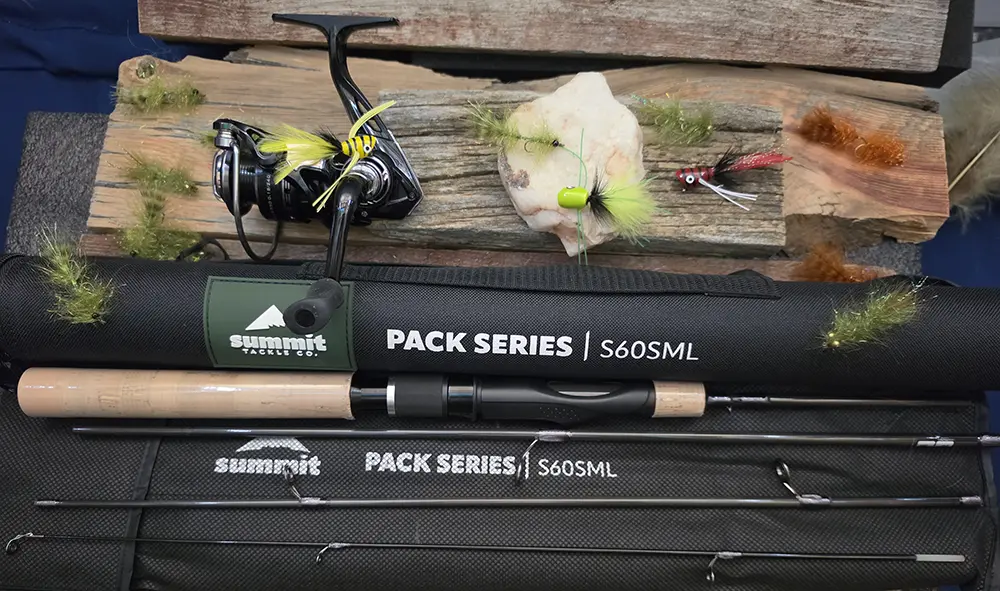 Summit 4 Piece Six Foot Medium Action Spinning Rod