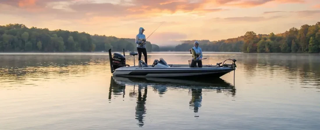 Chickamauga Lake fishing guide covering bass, crappie, catfish, stripers, panfish & more. Seasonal tips, gear, access points & TWRA regulations for Tennessee's best reservoir.