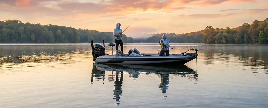 Chickamauga Lake fishing guide covering bass, crappie, catfish, stripers, panfish & more. Seasonal tips, gear, access points & TWRA regulations for Tennessee's best reservoir.