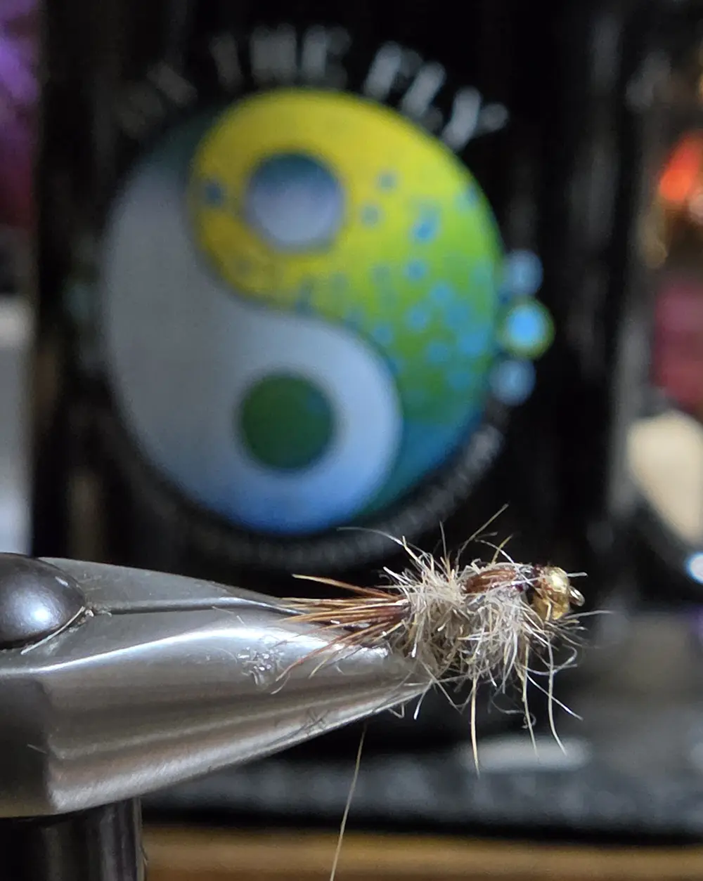 Gold Ribbed Hares Ear Gold Bead Head. Saltwater on the Fly.