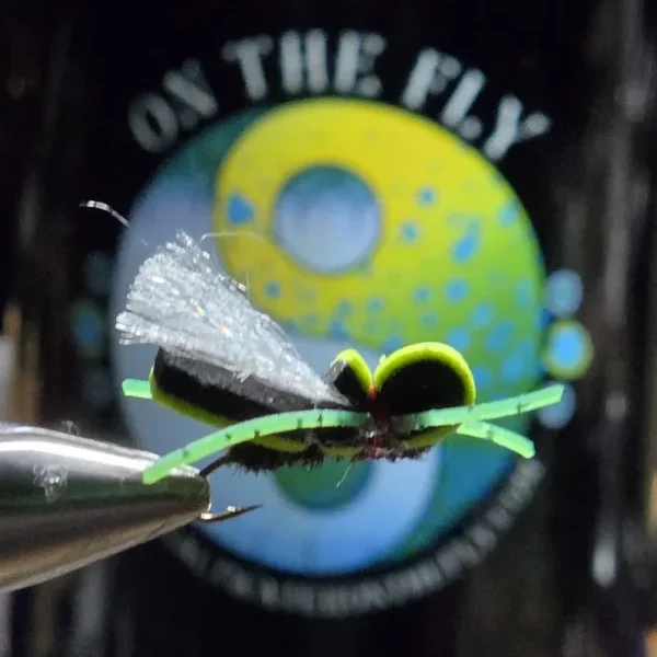 Black Chartreuse Green Foam Hopper