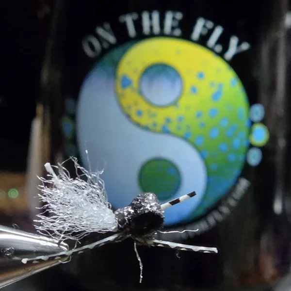 Black Glitter Foam Hopper