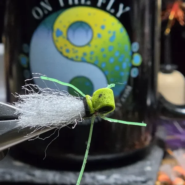 Black-Green Chartreuse Split Decision Hopper