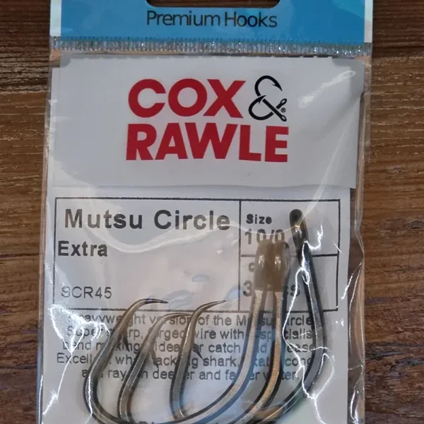 Mutsu Extra Circle Hooks X-Strong Offset Circle Hook