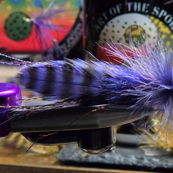 Bright Purple Grizzly Sugar Momma