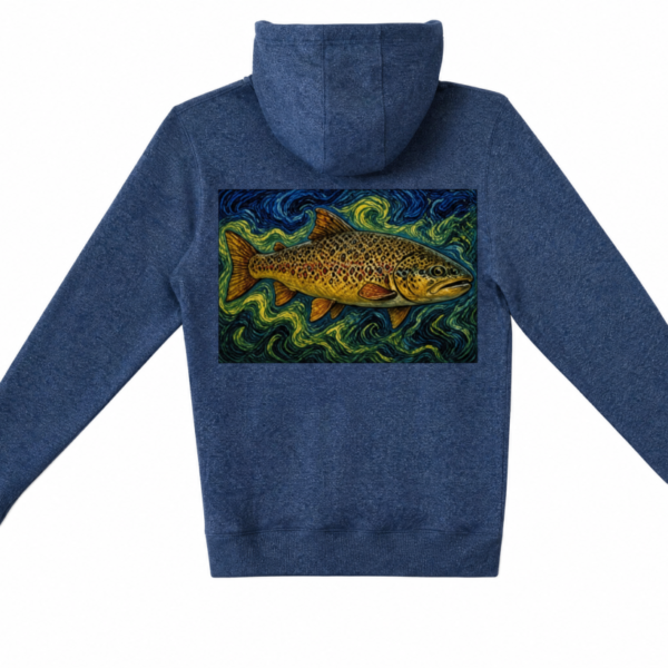 Starry Brown Trout Hoodie