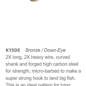 Curve Shank Long, K15DE
