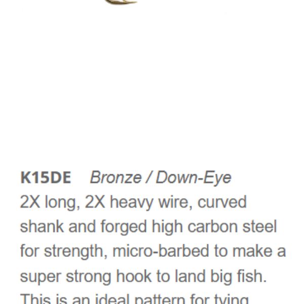 Curve Shank Long K15DE
