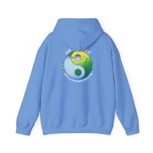 Mahi Mahi-Tarpon Yin Yang Hoodie Carolina Blue, Saltwater on the Fly.
