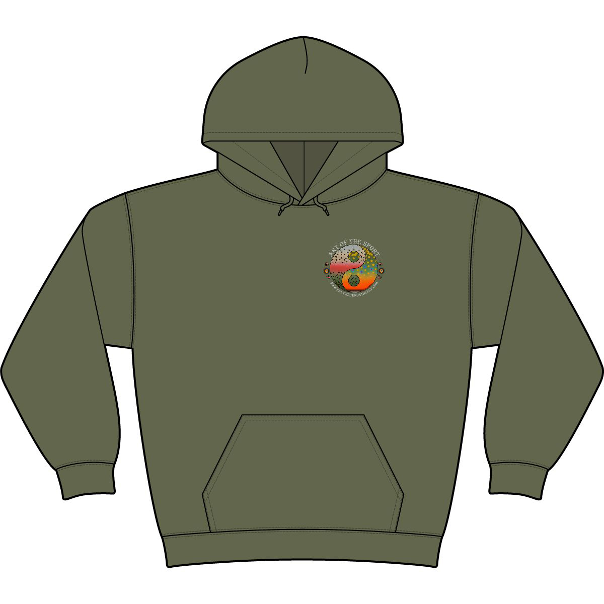 Metalhead Chrome Bullet Hoodie - Image 3