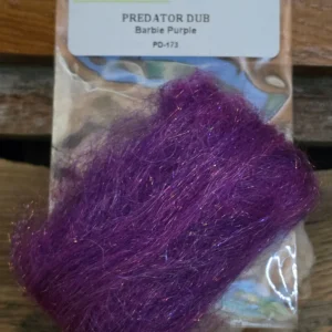 Natures Spirit Predator Dub streamer dubbing in Barbie Purple, Saltwater on the Fly.