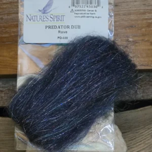 Natures Spirit Predator Dub streamer dubbing in Rave, Saltwater on the Fly.