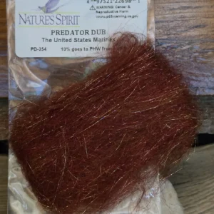 Natures Spirit Predator Dub streamer dubbing in United State Marines, Saltwater on the fly.