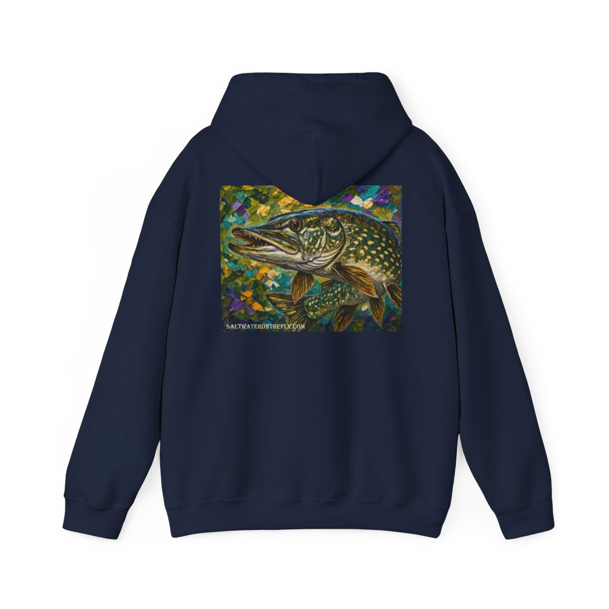 Northern Pike Fishing Hoodie - Image 5