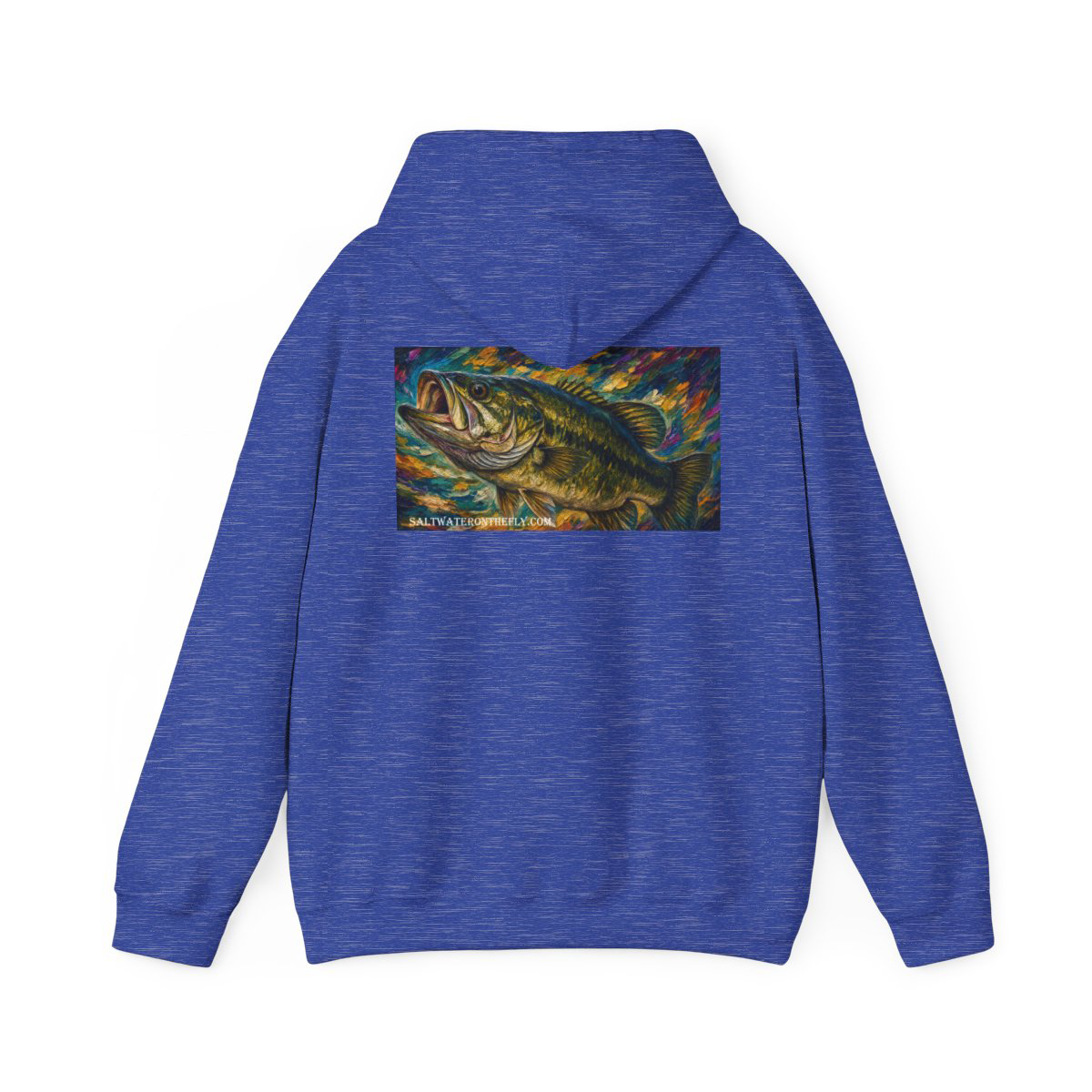 Largemouth Bass Midweight Fishing Hoodie - Image 3