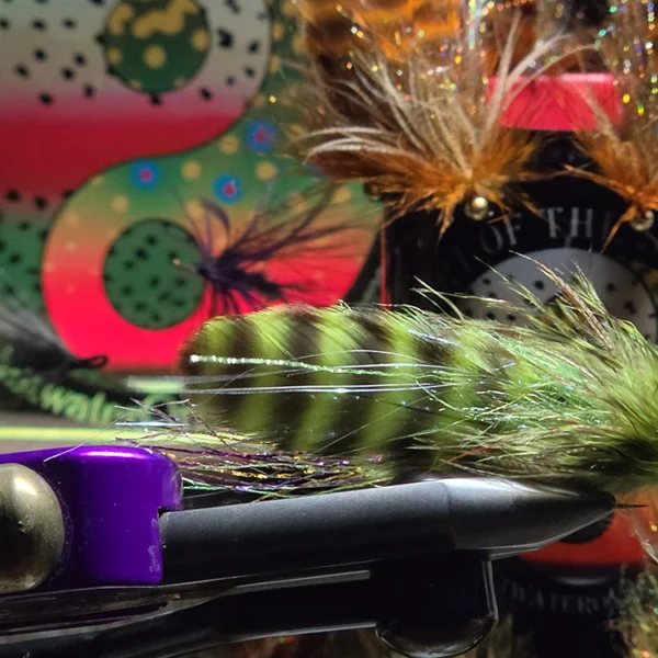 Chartreuse Grizzly Gold Digger Streamer