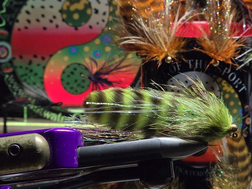 Chartreuse Grizzly Gold Digger Streamer - Image 2