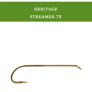 Heritage Streamer 7X CS17/7X Bronze / Down-Eye, Saltwater on the fly.