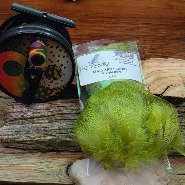 Light Olive Mallard Flank